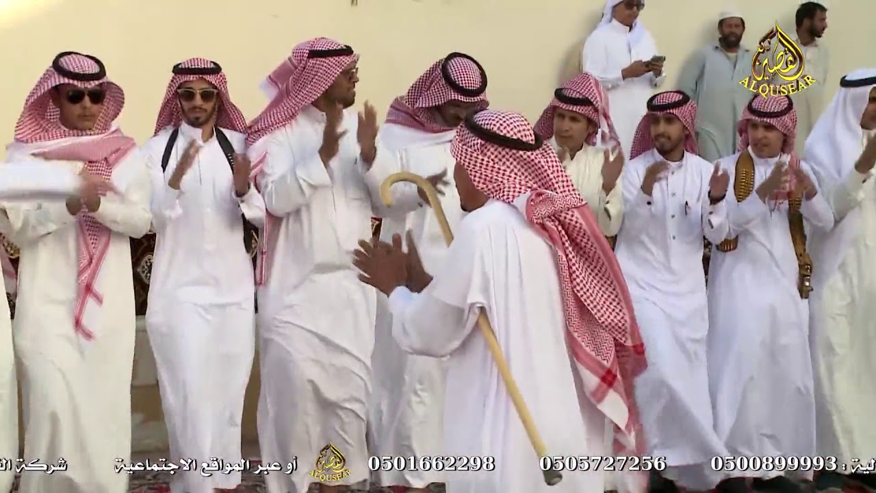 حفل العميد عيضه بن سالم الثبيتي بمناسبة زواج ابنه نايف  الجزء الأول