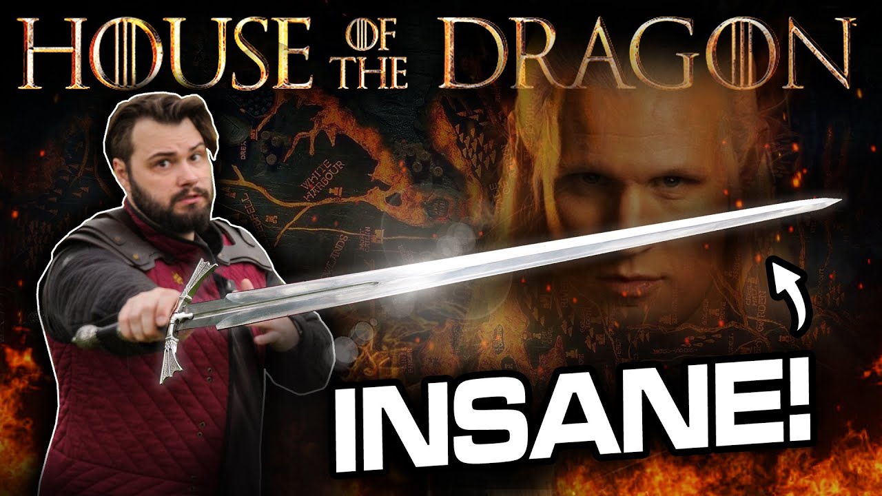 REAL House of the Dragon SWORD gives Lord of the Rings a run for its MONEY! Dark Sister Tested.