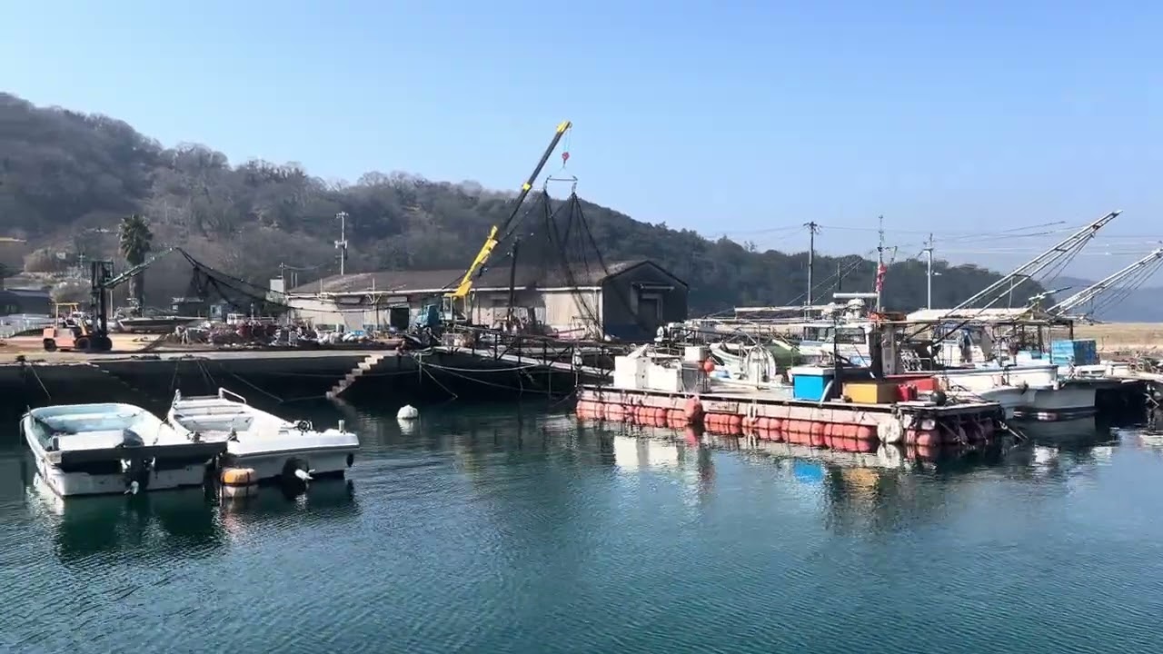 真鍋島　港
