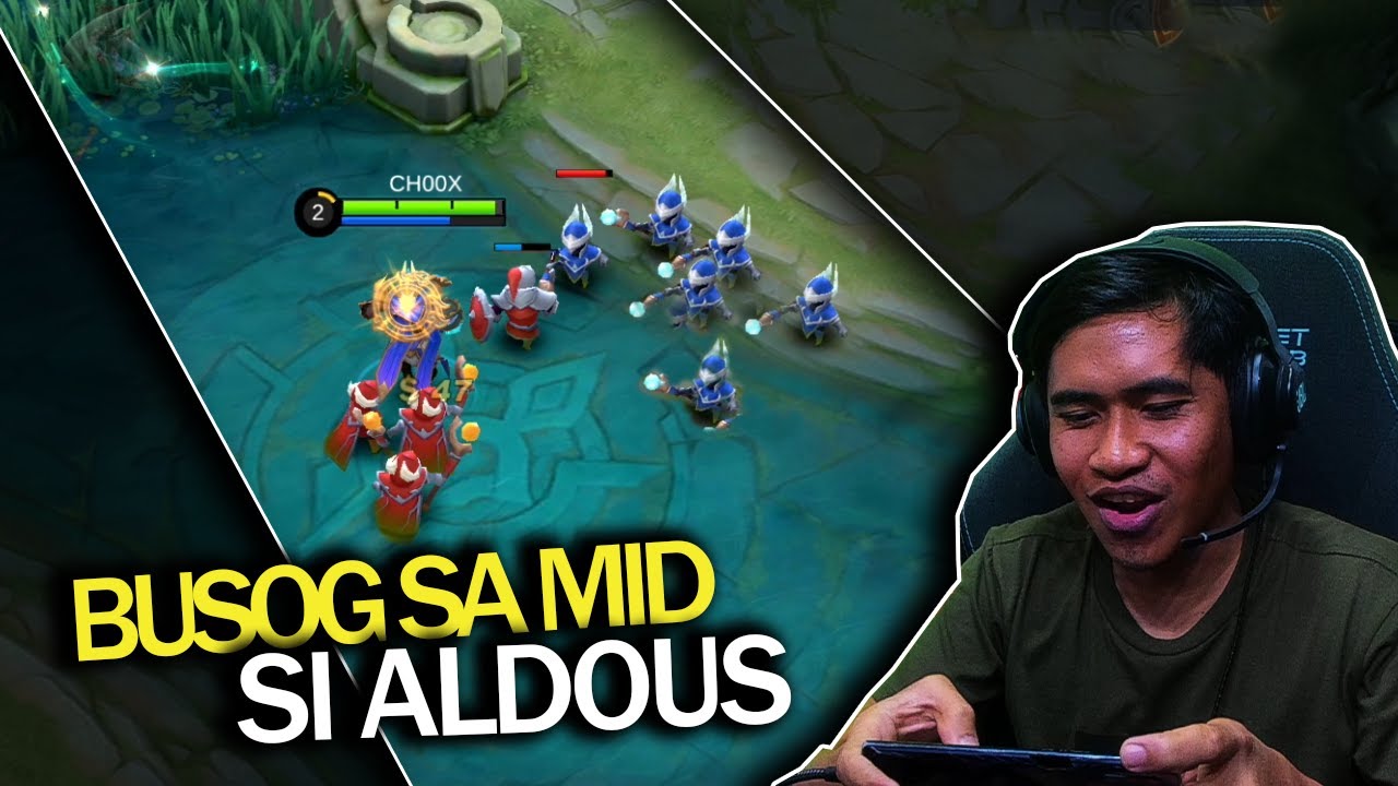 Ang bilis na mag pa Stack Aldous sa Mid Lane