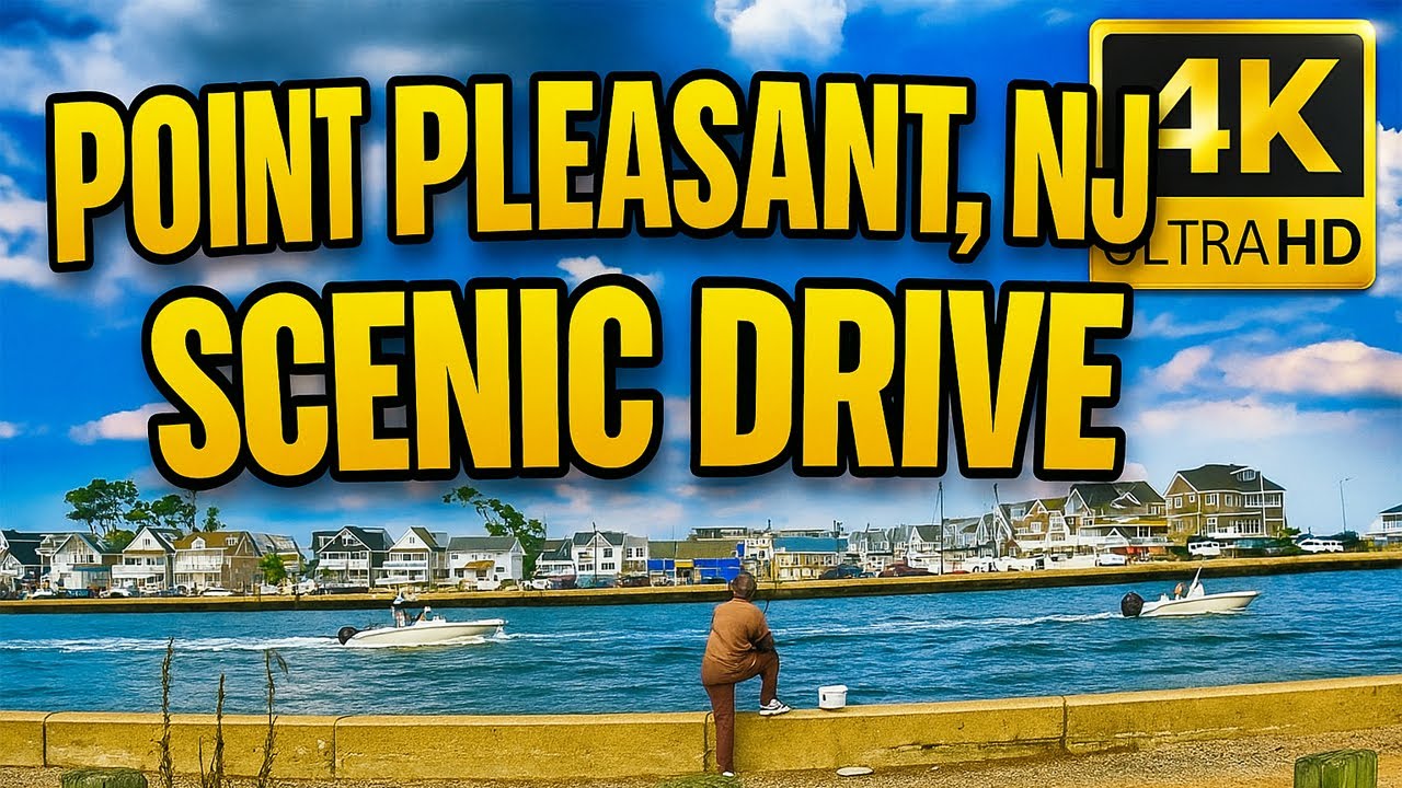 Point Pleasant NJ – Beautiful Scenic Drive | 4K POV