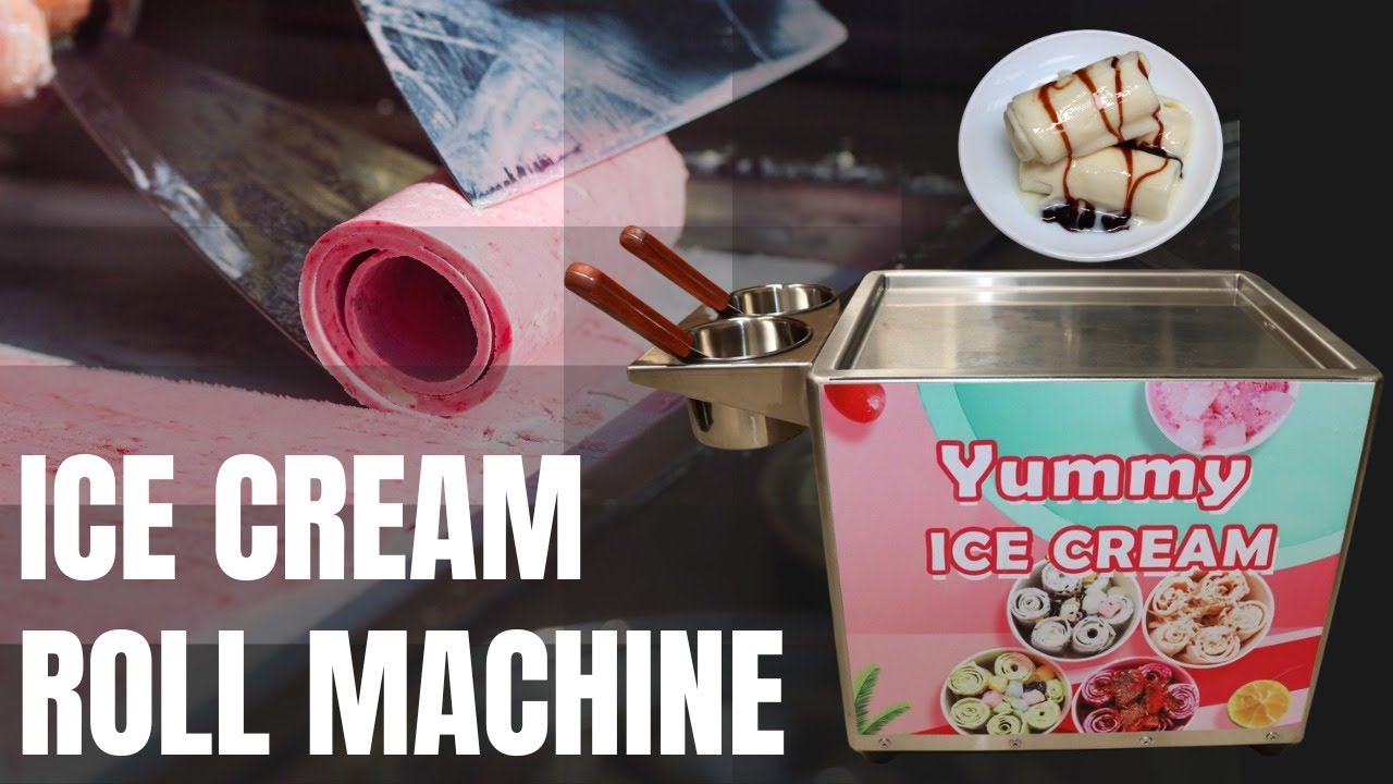Tawa Ice Cream Machine | Roll Ice Cream Machine | Fried Ice Cream Machine without Pan