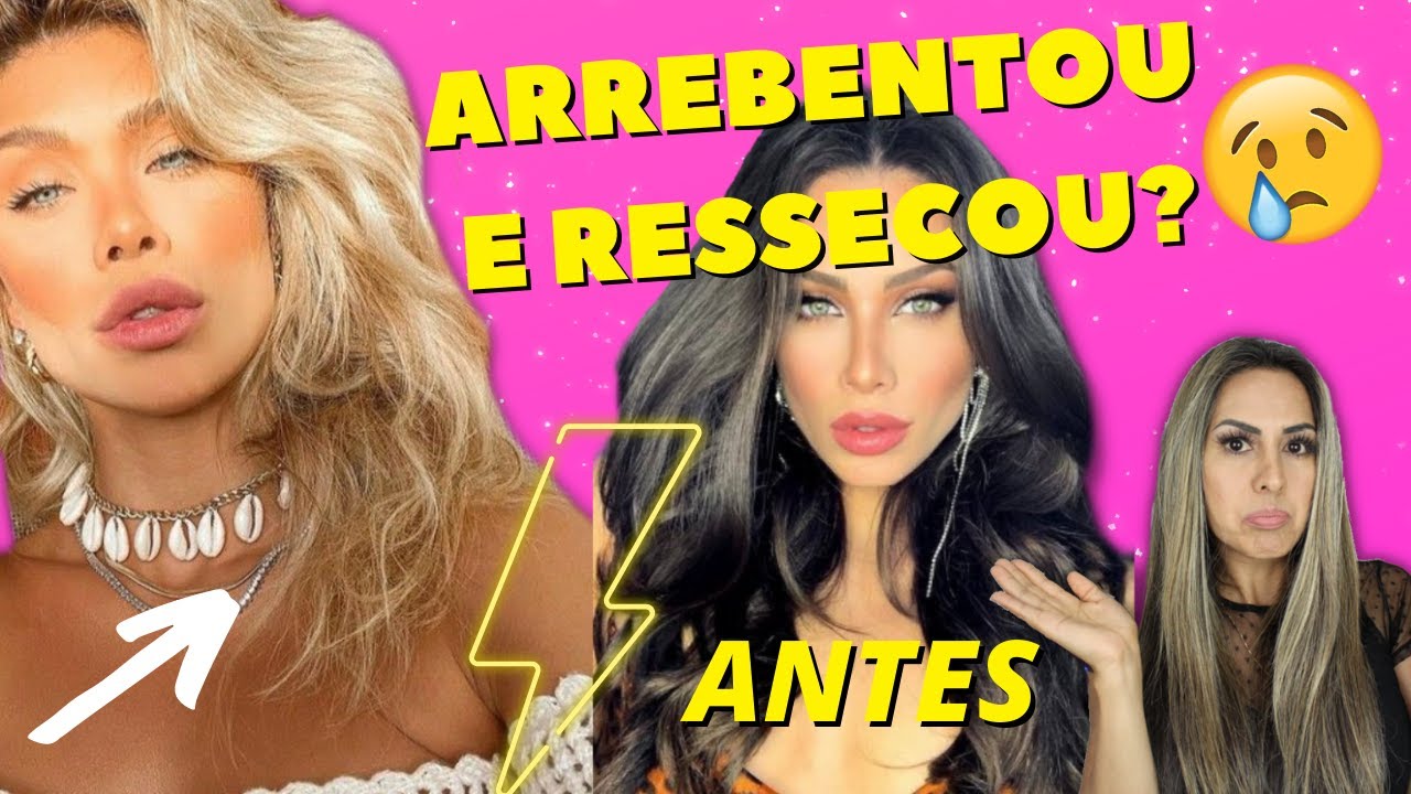 Cabelo da Flávia Pavanelli o que REALMENTE ACONTECEU? Quebra, ressecamento, corte químico…