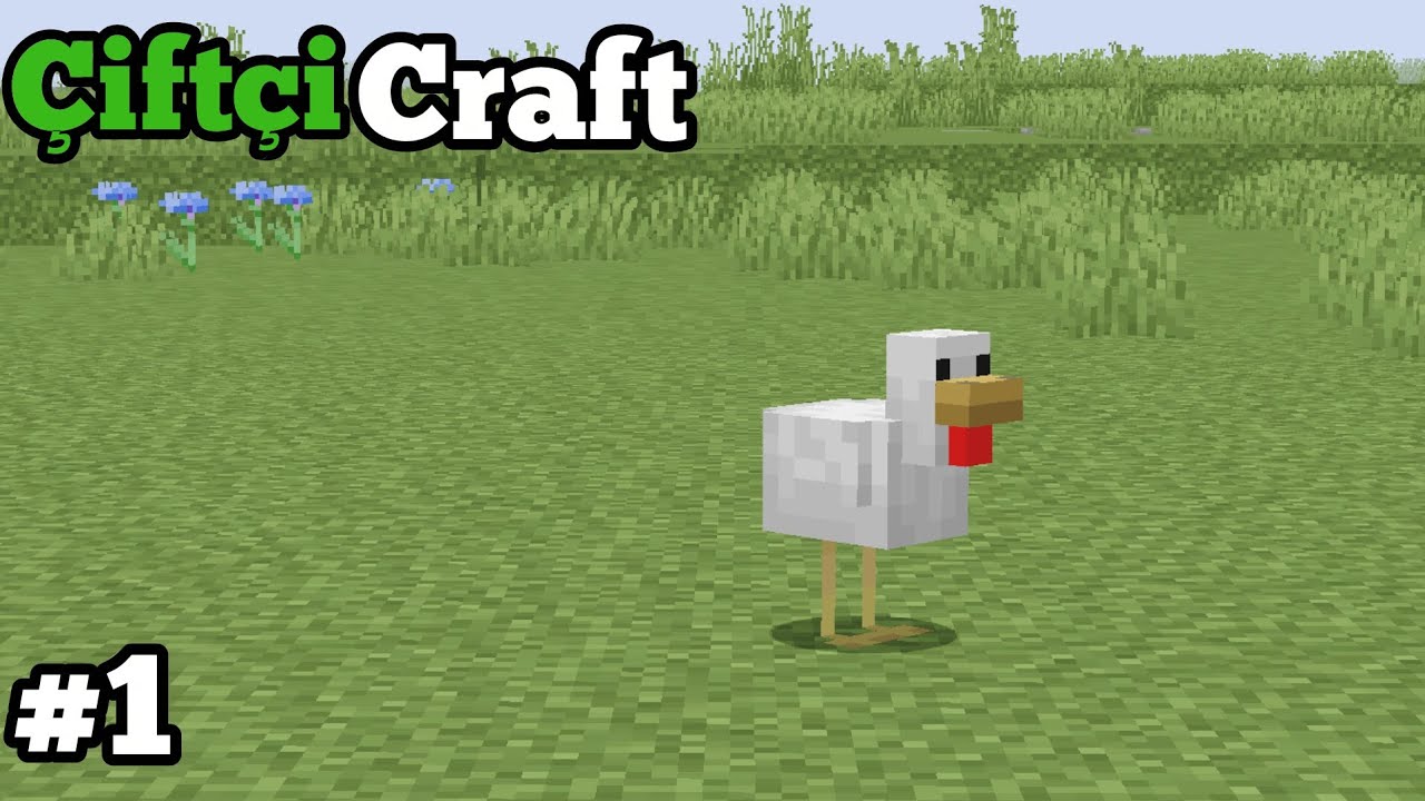 Yepyeni Bir Macera Vakti Hoş Geldiniz çiftliğimize  | ÇiftçiCraft #1 |