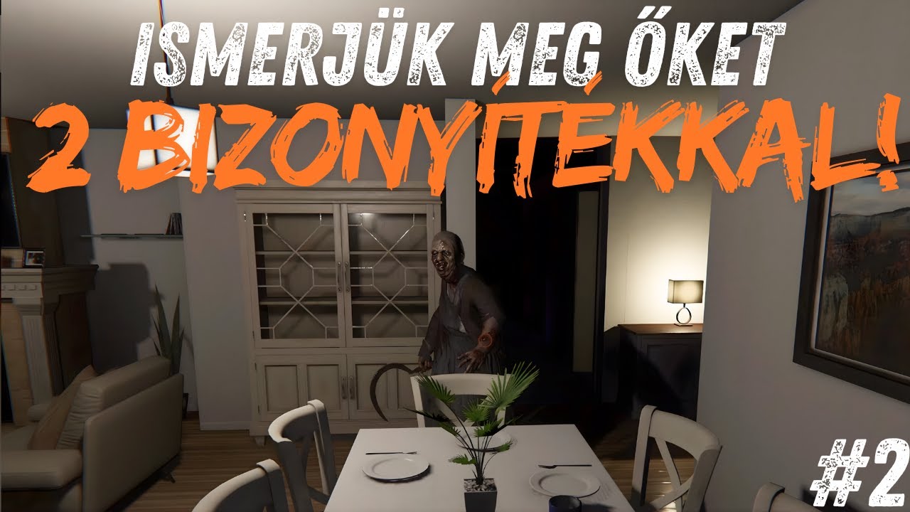Ismerjük meg a phasmophobia szellemeit 2 bizonyítékkal #2