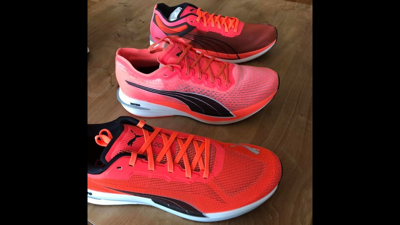 Puma Running Nitro Collection Comparison Review : Liberate Nitro, Velocity Nitro, Deviate Nitro