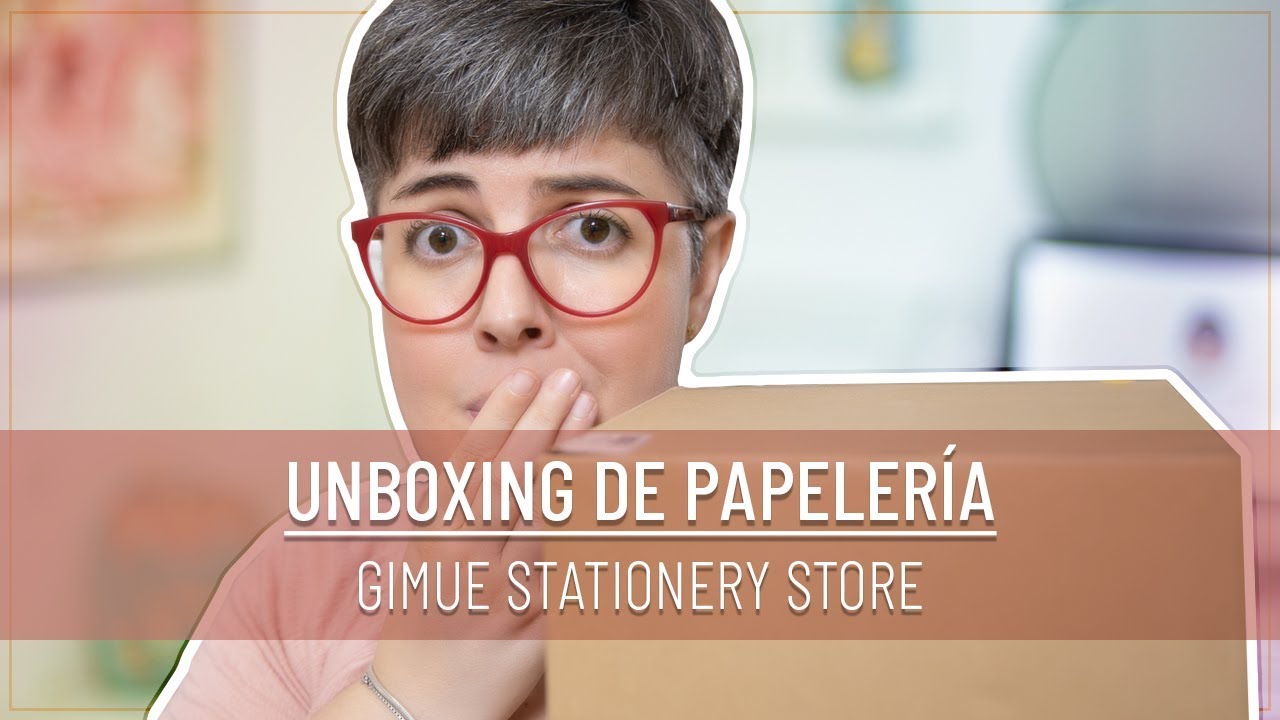 UNBOXING de PAPELERÍA | Gimue Stationery Store | ALIEXPRESS