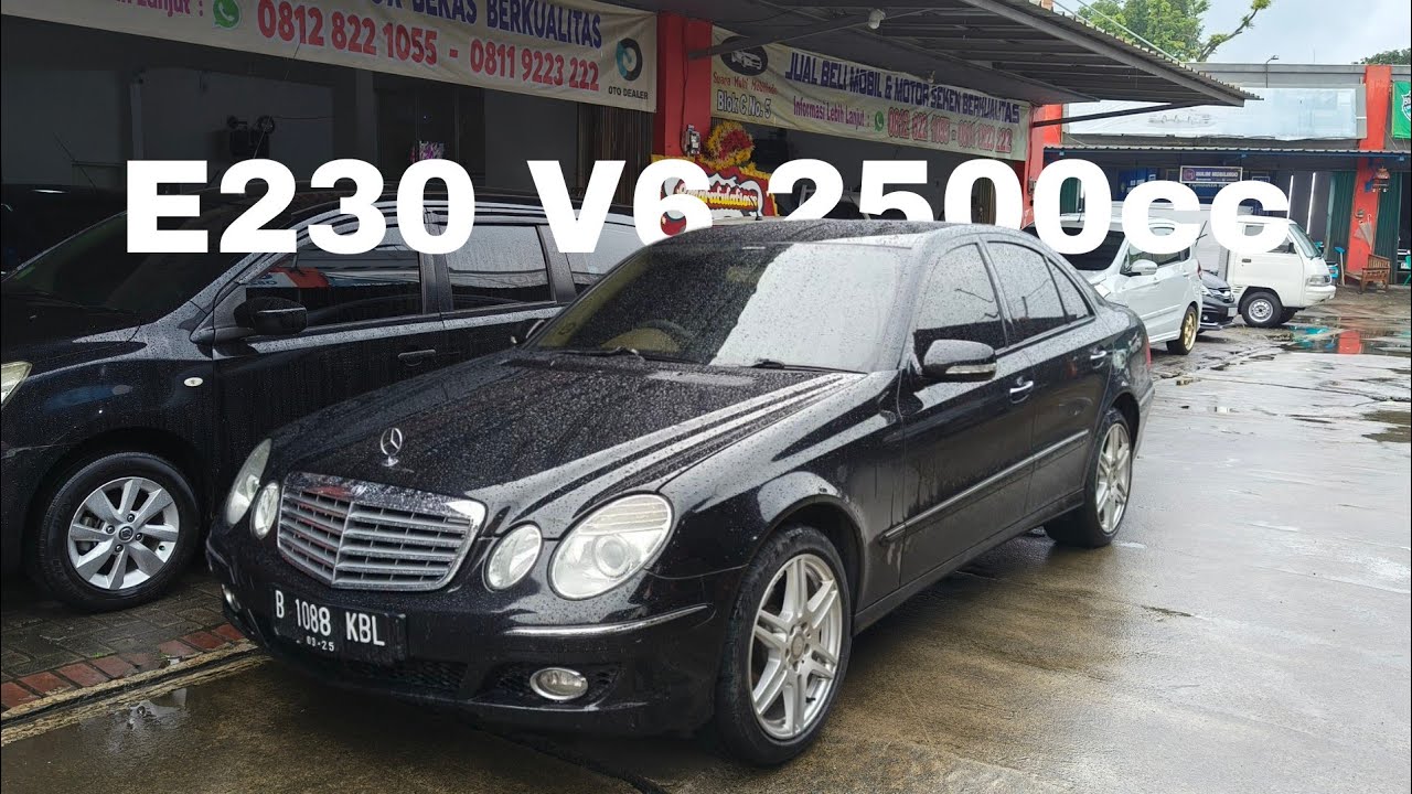 SOLUSI KALAU C CLASS DIRASA KURENG, Review Mercedes Benz E230 Elegance W211 Facelift 2009