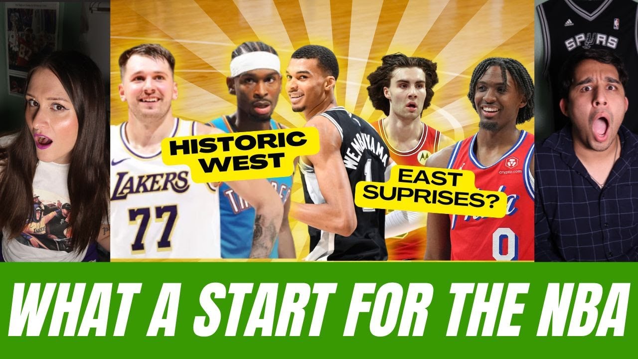 The NBA is off to an INSANE start - Thunder, Lakers, Spurs, 76ers, Bulls, & More!