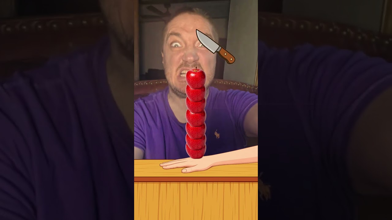 Impossible apple challenge#iqtest #viralfilter #effect