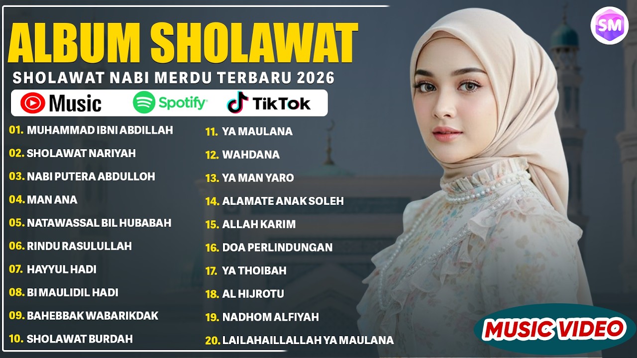 LAGU SHOLAWAT MERDU TERBAIK 2026 - MUHAMMAD IBNI ABDILLAH | SHOLAWAT NABI MUHAMMAD SAW TERBARU 2026