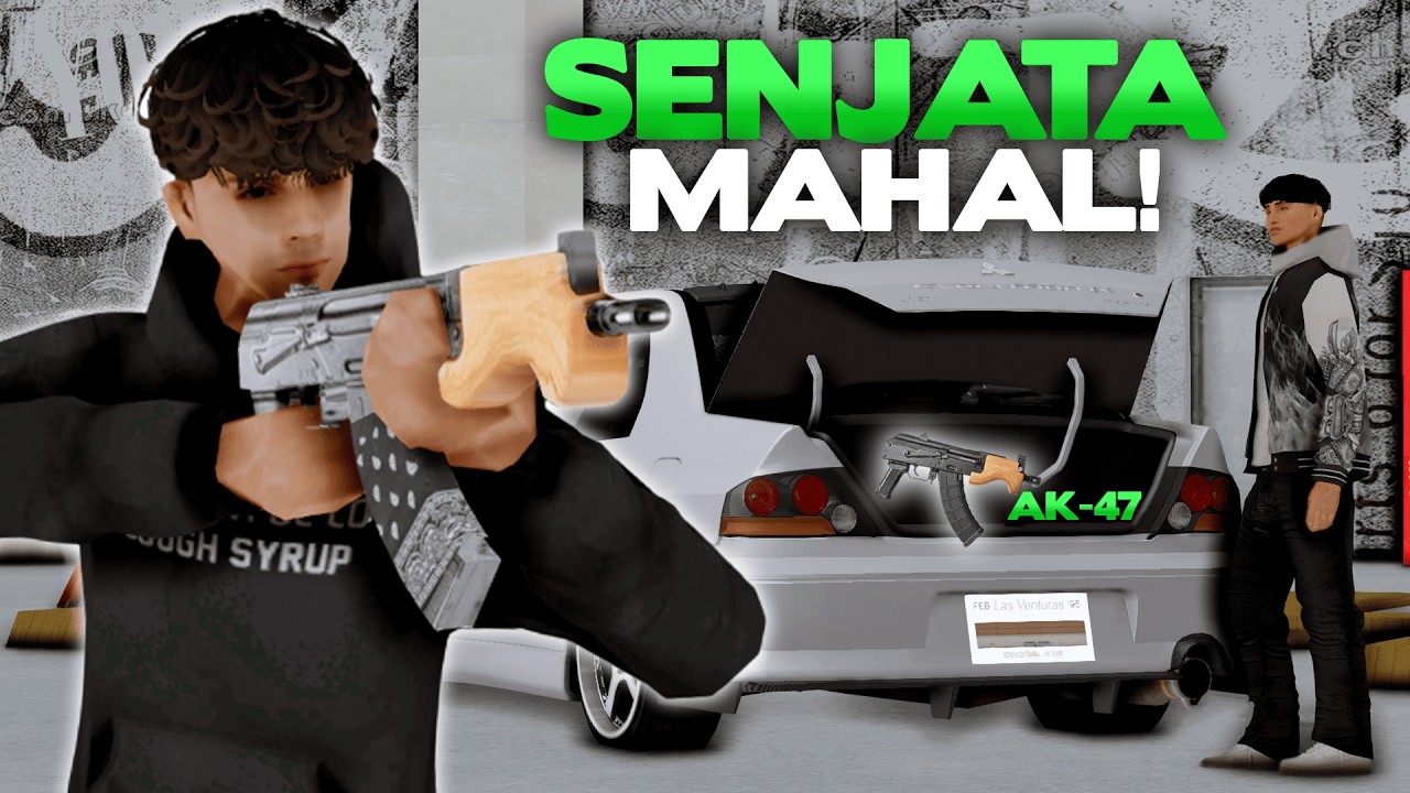 AKU MENJUAL SENJATA AK-47 KE ORANG KAYA DI JGRP !! GTA SAMP ROLEPLAY