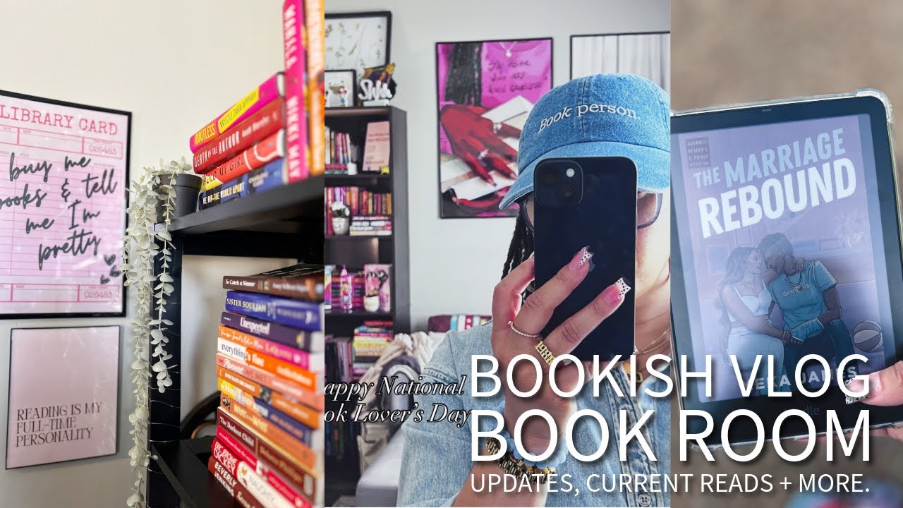 Книжный ВЛОГ: обновление книжной комнаты, что читаю сейчас, сюрприз с книжной почтой от издательс...