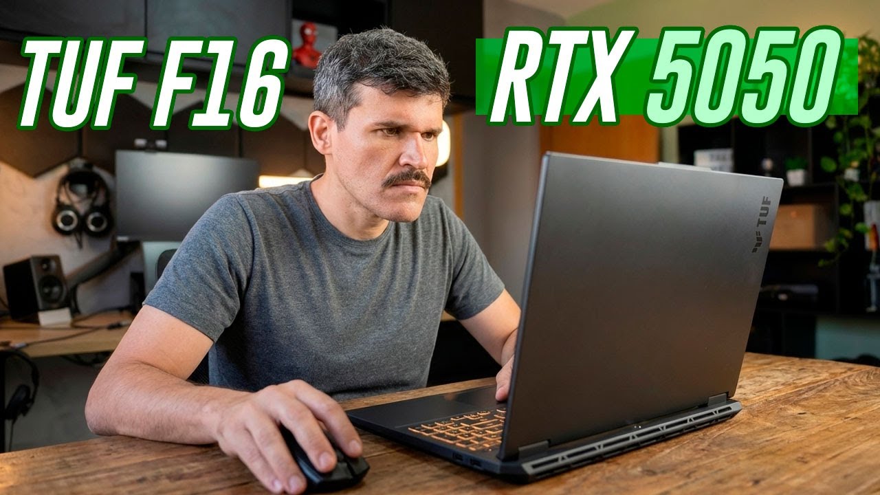 Como foi jogar com essa RTX 5050? Asus TUF F16 (2025) Review