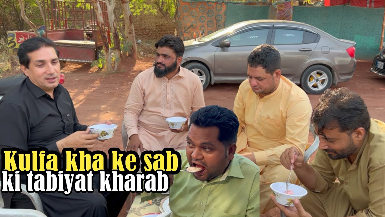 Mota 6 pyale kulfa kha gea | Mota Vs Food |  kulfa being too heavy