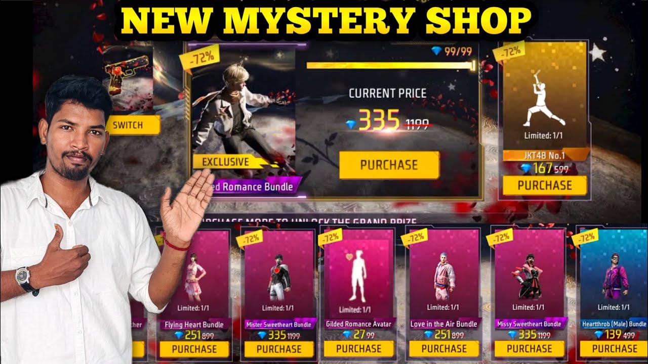 MYSTERY SHOP EVENT 🤯 FREEFIRE NEW MYSTERY SHOP EVENT 🥶 FREEFIRE VALENTINE MYSTERY SHOP EVENT TAMIL 