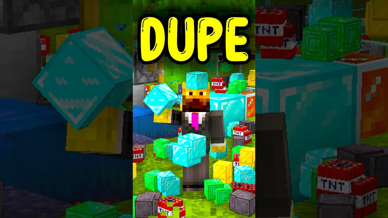 DUPLICATE ANY ITEM In Minecraft Bedrock 1.21+!