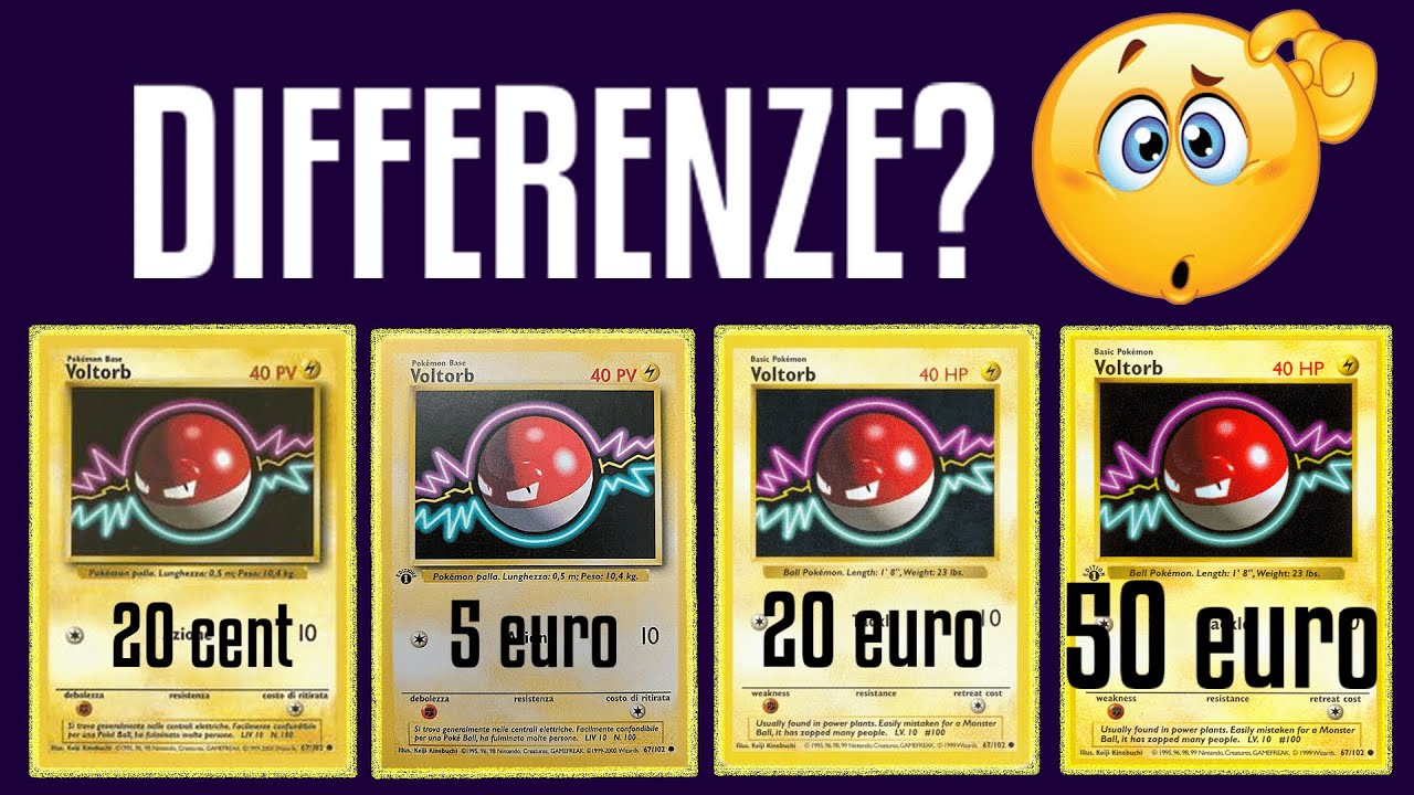 POKEMON 👉 UNLIMITED, SHADOWLESS, PRIMA EDIZIONE 🤔 qualche info sulle carte vintage