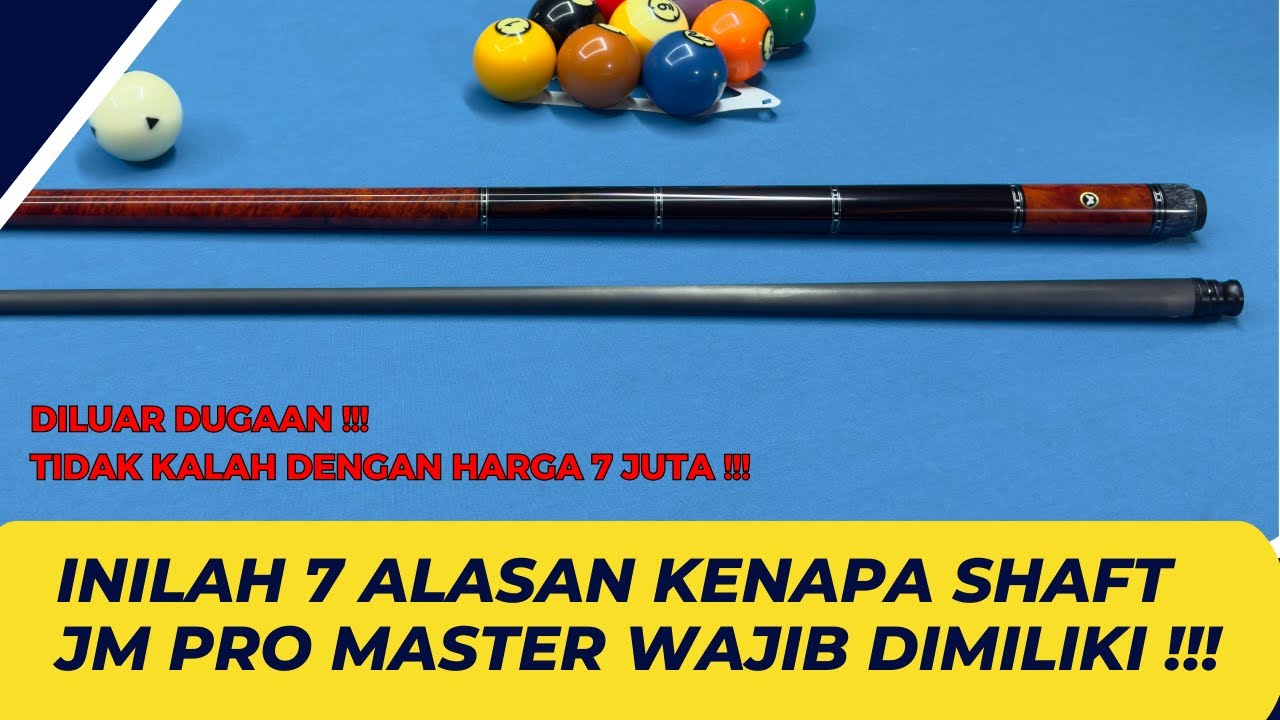 review shaft carbon jm pro master setelah pemakaian lebih dari 1 bulan