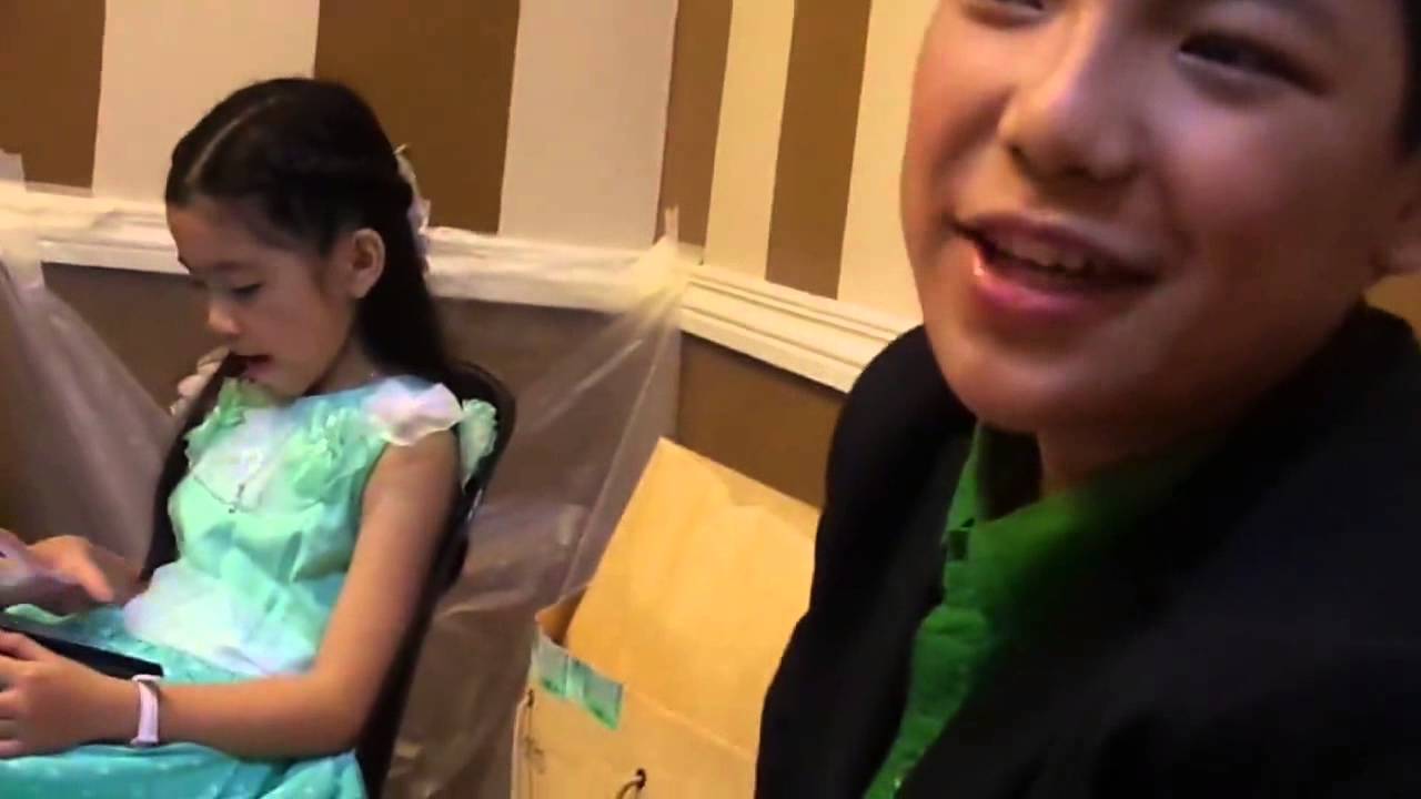 Darren, JK, Darlene and Lyca at the backstage