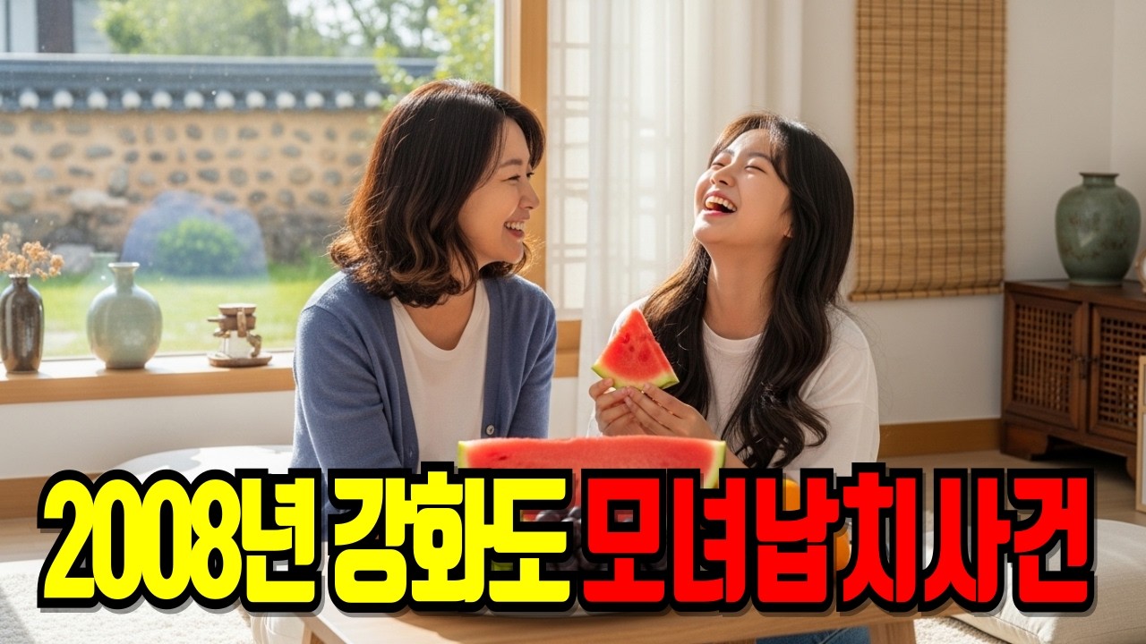 2008년 강화도 모녀 납치 사건의 전말