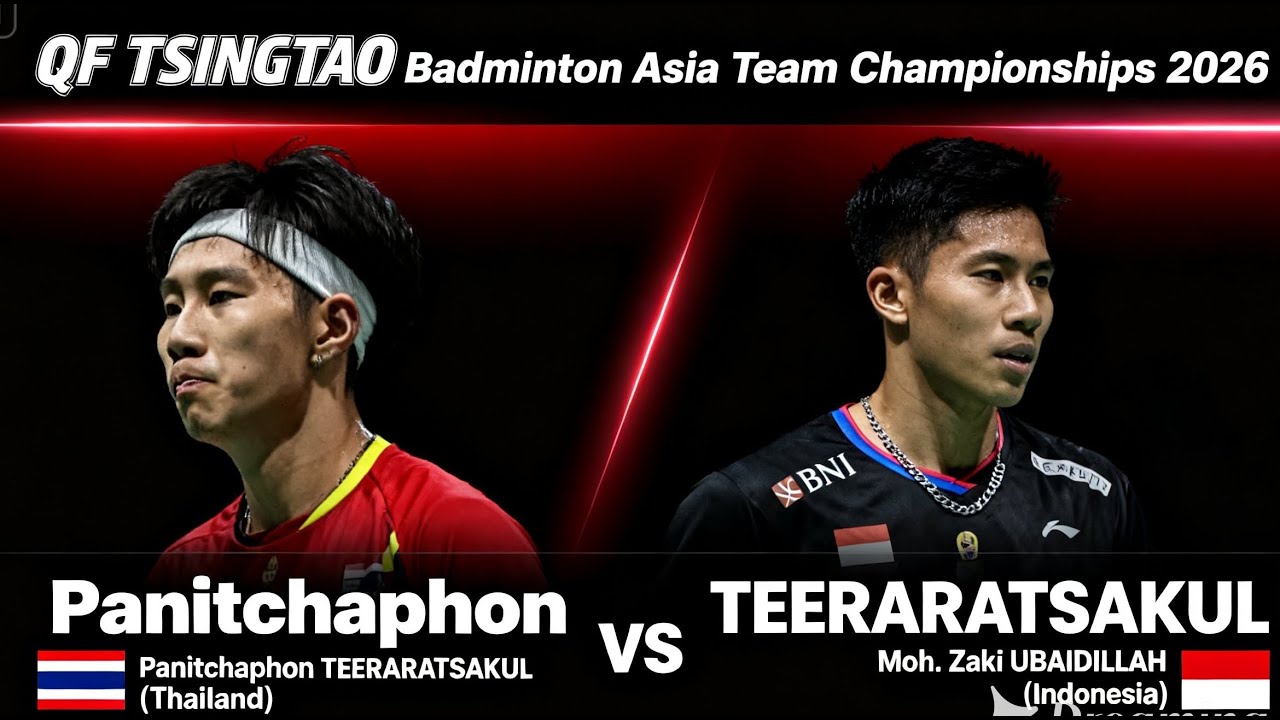 QF Men's Team TSINGTAO Badminton Asia Team Championships 2026