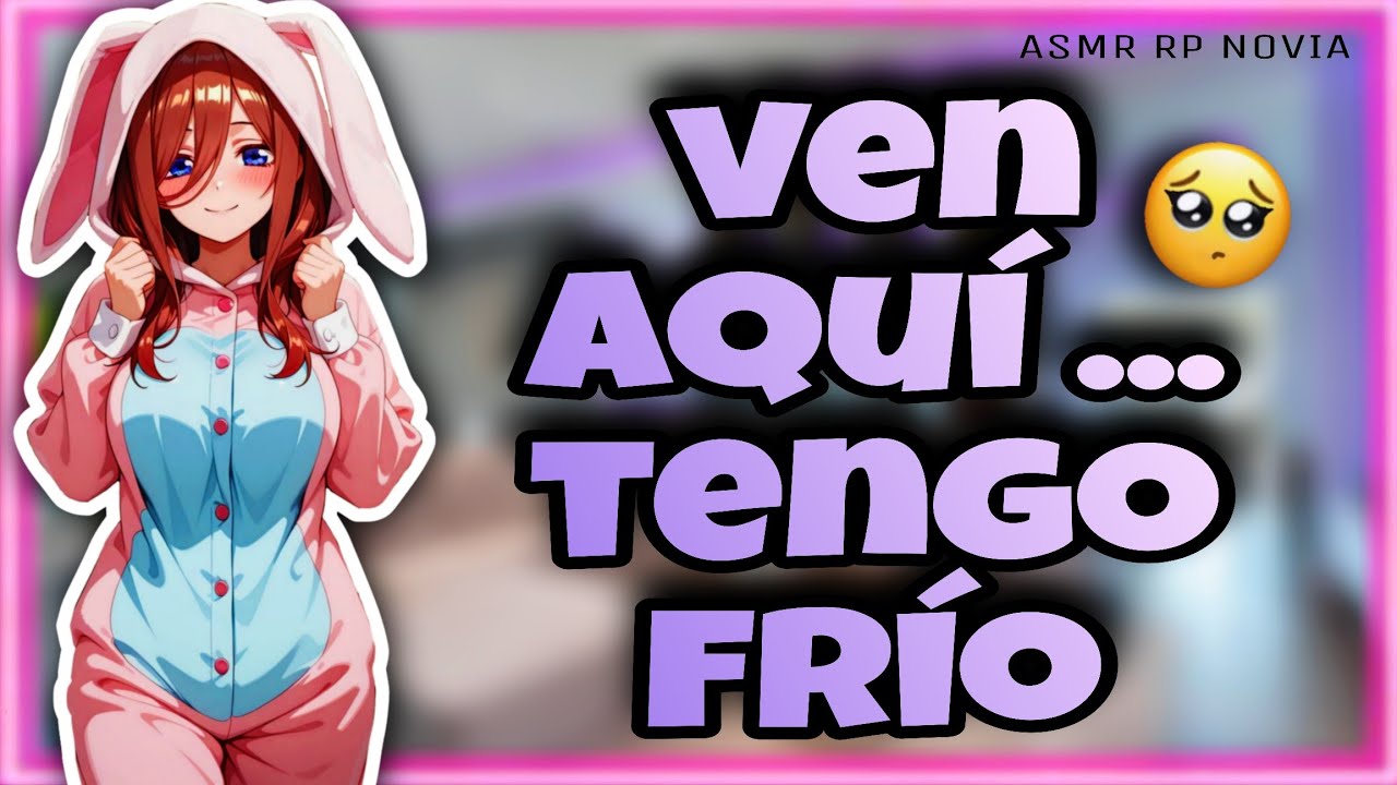 Tu conejita dulce quiere dormir contigo bajo la mantita 🐰💞 | ASMR Roleplay