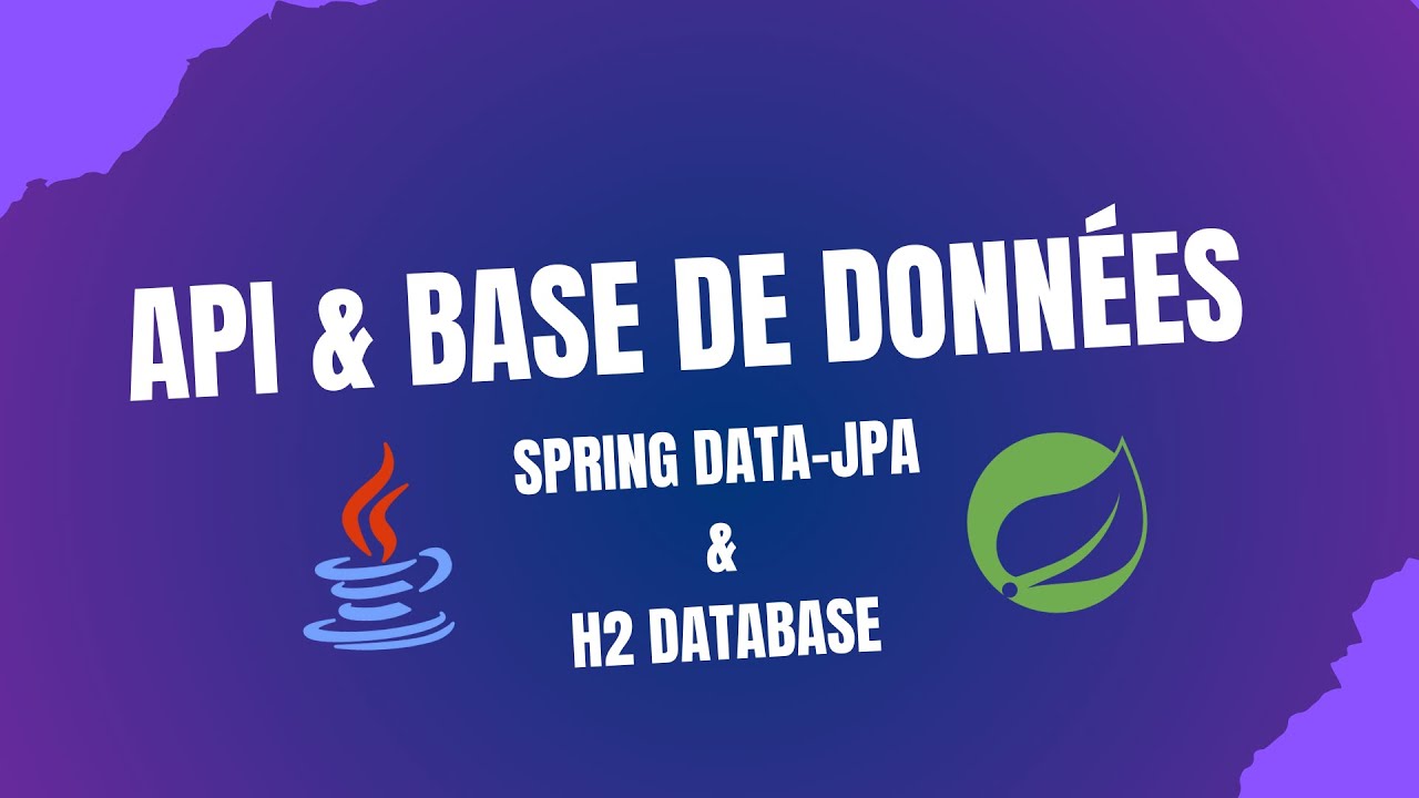 Spring Data JPA : Cr&eacute;ation d'une base de donn&eacute;es H2 et Spring Data