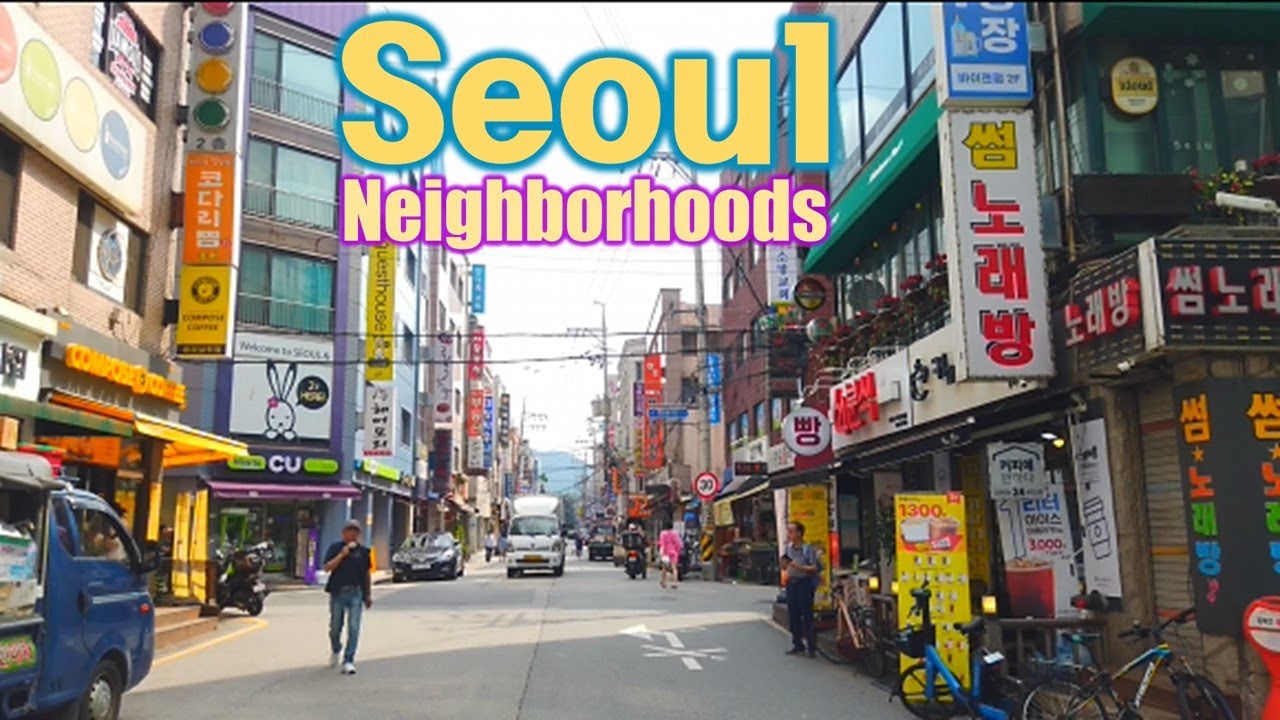 Seoul, Korea - Walking Tour of Neighborhood - 4K - Samjeon-dong [Songpa-gu 3] 2(3)-14