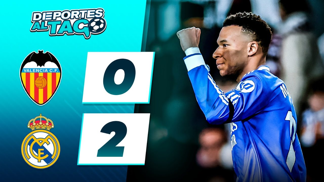 ⚽ VALENCIA 🆚 REAL MADRID EN VIVO - JORNADA 23 LA LIGA ✅