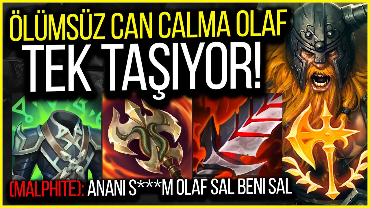 ÖLÜMSÜZ OLAF! - %100 Can Çalma İle Tek Başına Taşıdım (Rakipler Çıldırdı)
