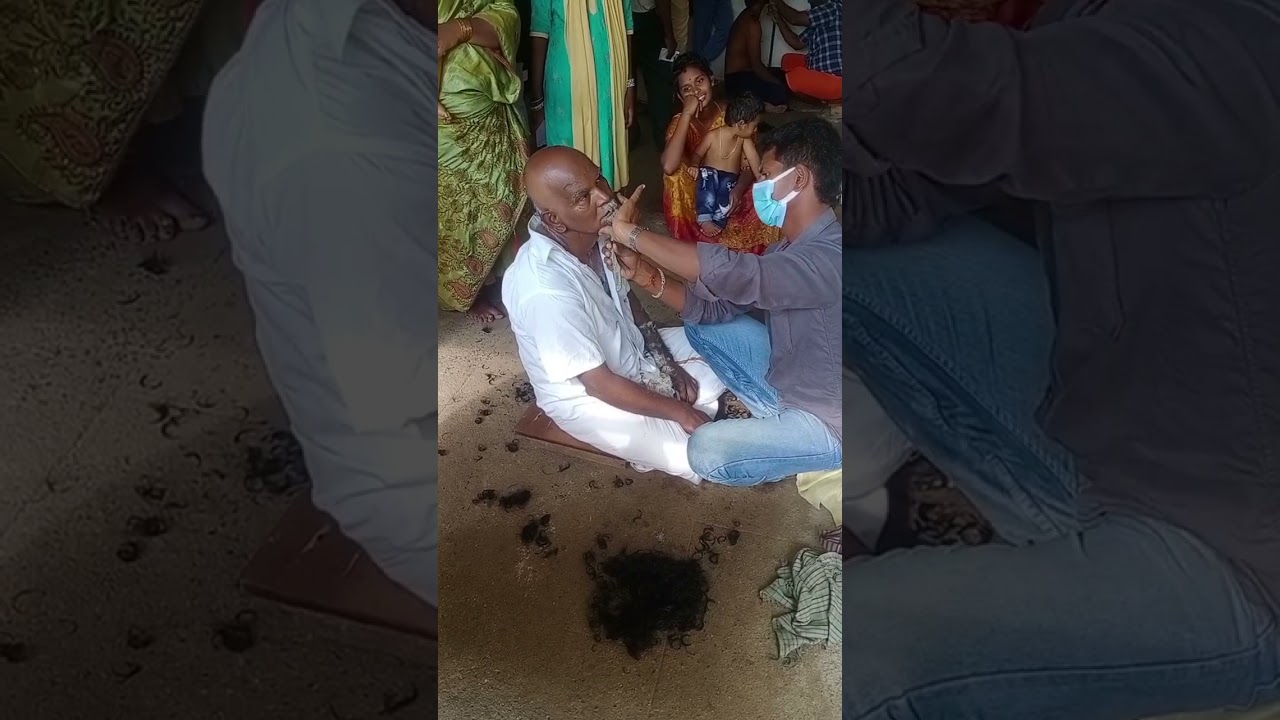 Old man headshave