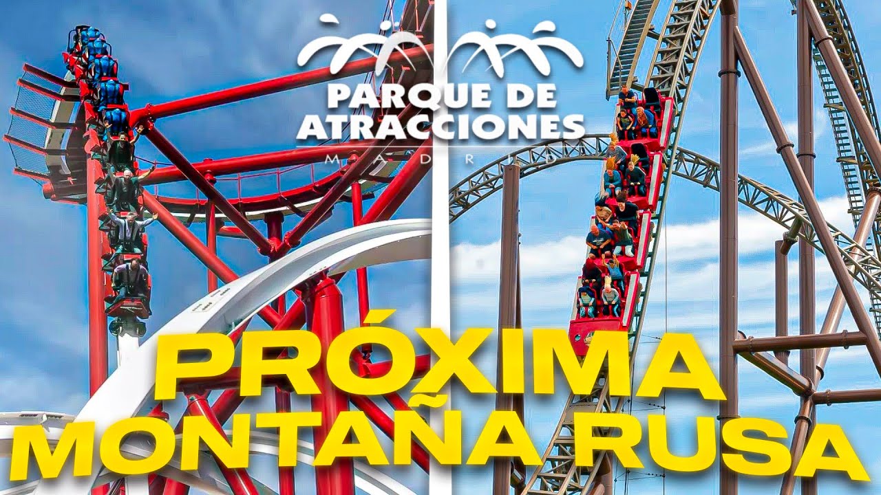 La PRÓXIMA Montaña Rusa de PARQUE DE ATRACCIONES DE MADRID | Mis Opciones
