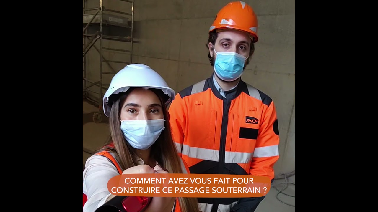 SNCF R&eacute;seau Sans Interruption - Construction d'un passage souterrain &agrave; Sevran-Livry
