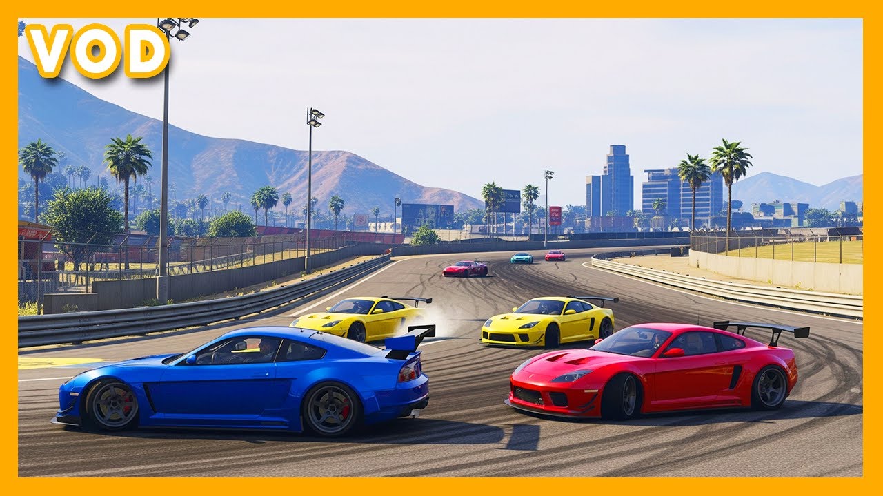 Race avond in GTA V met kijkers!