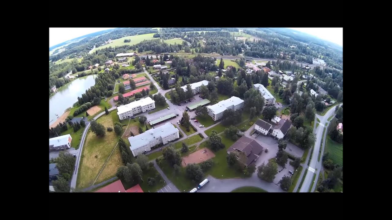 Saviseutua yl&auml;ilmoista: Humppilan keskusta