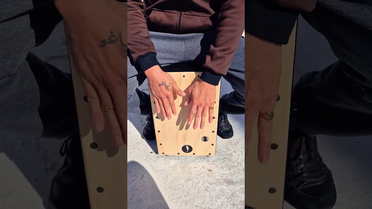 🇧🇷 Ritmo Samba Reggae con Cajón. 