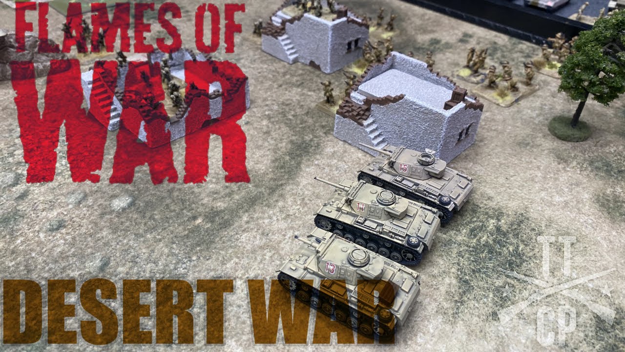 Tabletop CP: Flames of War Battle Report- Desert War
