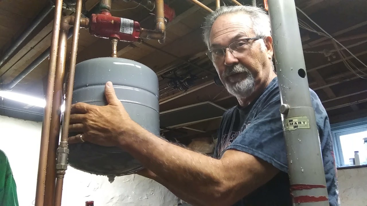 Amtrol tank replacement on a boiler system