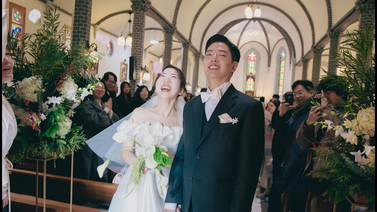 💒 강원도 작은 성당에서 올린 한겨울의 결혼식 (feat.어바웃타임)