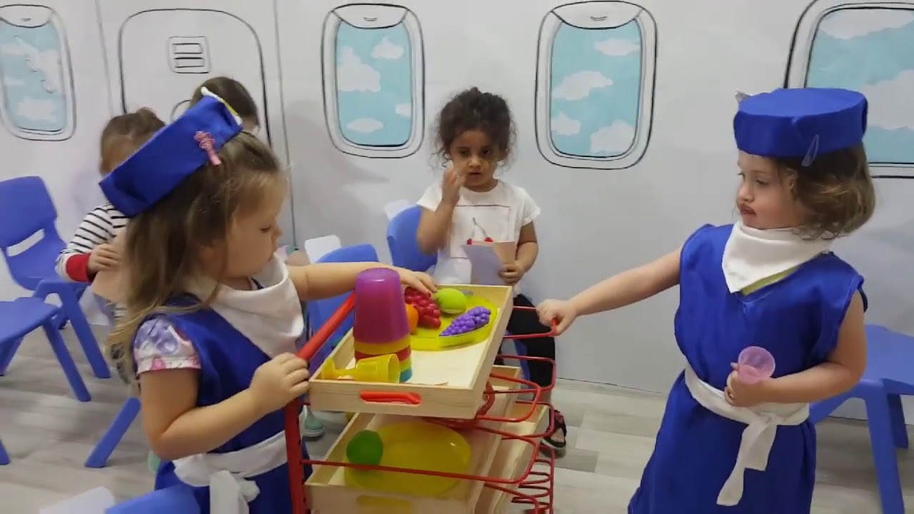 GrandMa 1  Transportation Theme - Airport Role Play