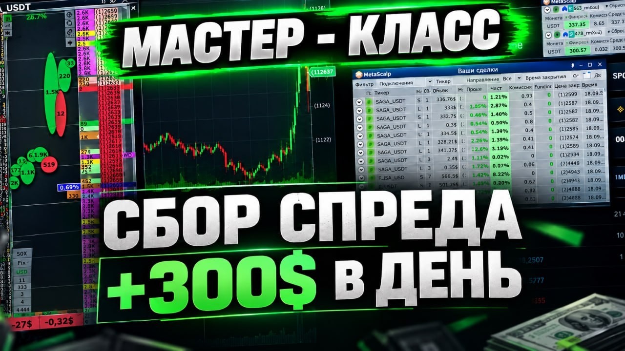 Самая Простая и Лучшая Стратегия в Трейдинге Для Новичка - Сбор Спреда на MEXC