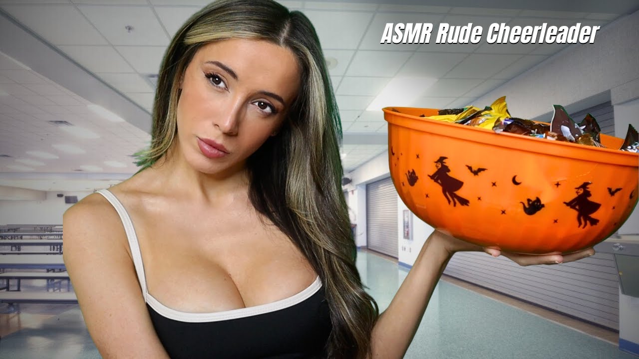 ASMR Rude Cheerleader Embarrasses You | soft spoken + crinkle sounds