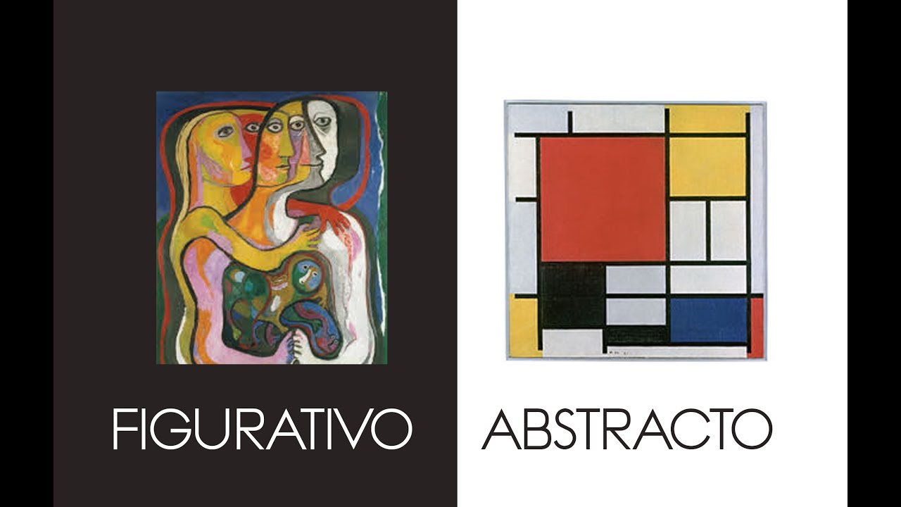 Diferencia entre FIGURATIVO Y ABSTRACTO explicación- Educación artística