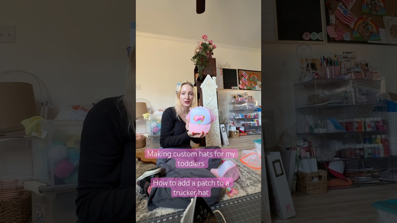 Made the cutest hats for my girls! 