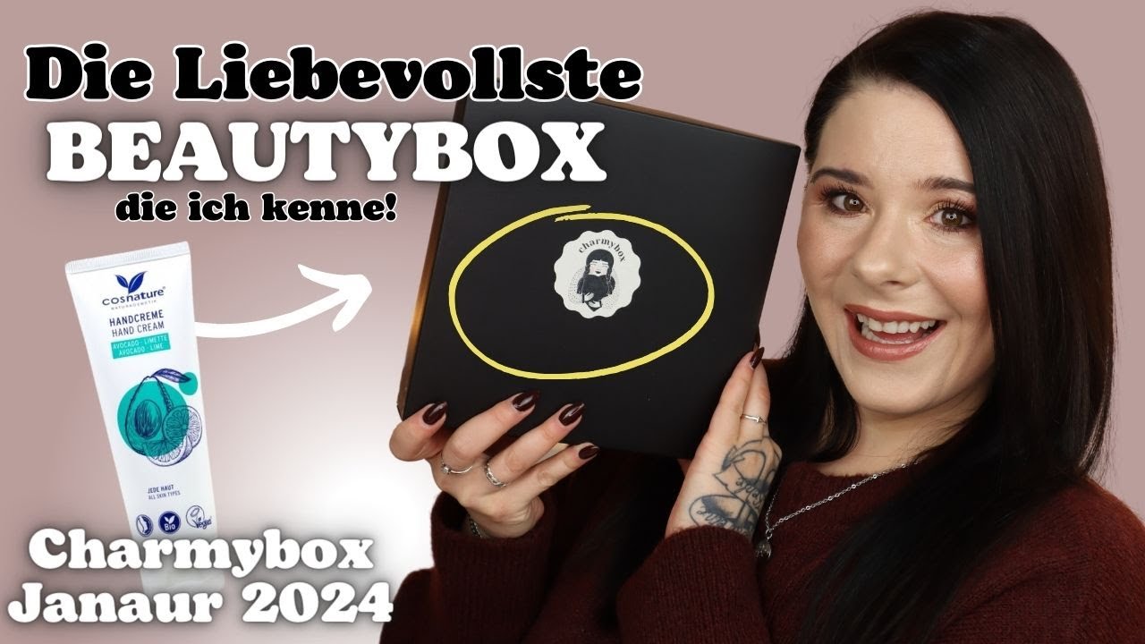 Charmybox ❤️ Januar 2024 UNBOXING & VERLOSUNG