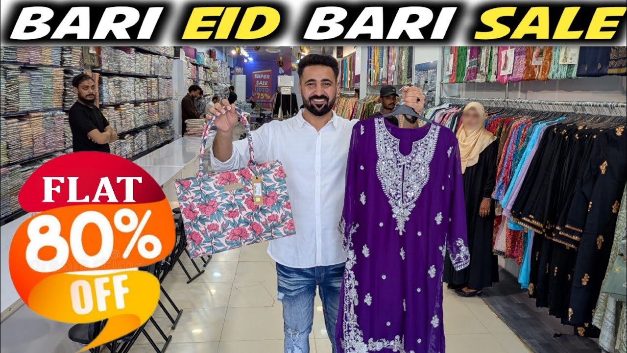 GRAND EID OFFER | FLAT 80% OFF | BARI EID BARI SALE | KARACHI BRANDED COLLECTION