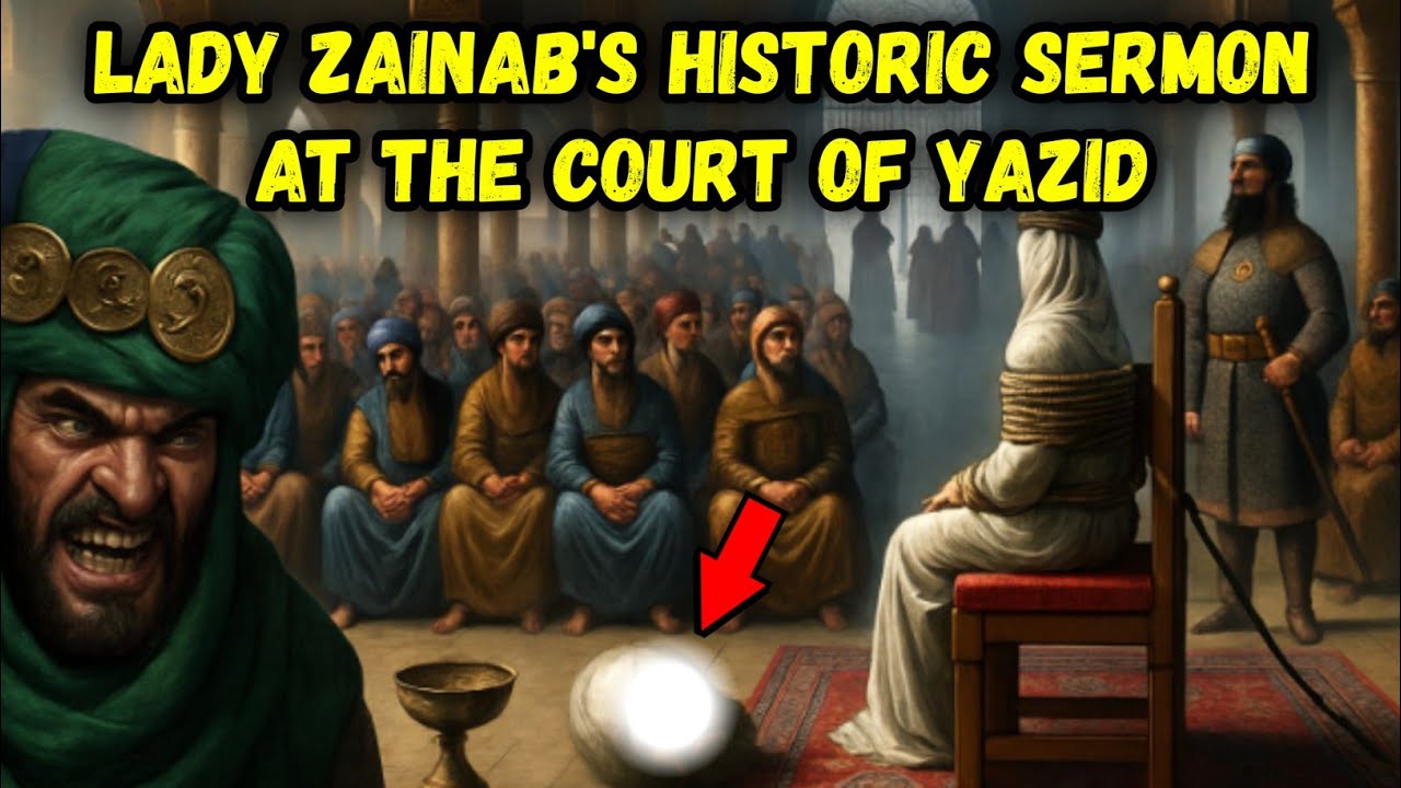 The Historic Sermon of Lady Zainab in Yazid’s Court | A Heart-Touching Incident | Bright Beliefs