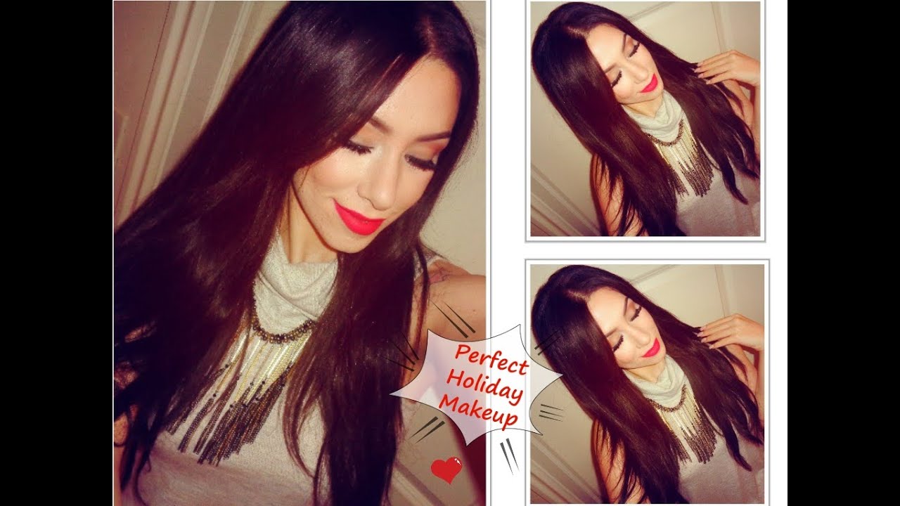Get Ready With Me: Classic Holiday Glam