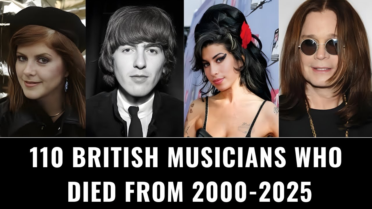 110 British Musicians Who Died From 2000 To 2025